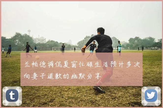 兰帕德调侃夏窗忙碌生活预计多次向妻子道歉的幽默分享